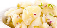 Kartoffelsalat mit Apfel